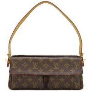 Louis Vuitton Viva Cite Monogram Canvas Shoulder Bag Brown